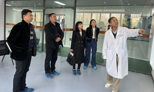 莱西市科协张主席参观调查米乐集团集团宣讲科技政策